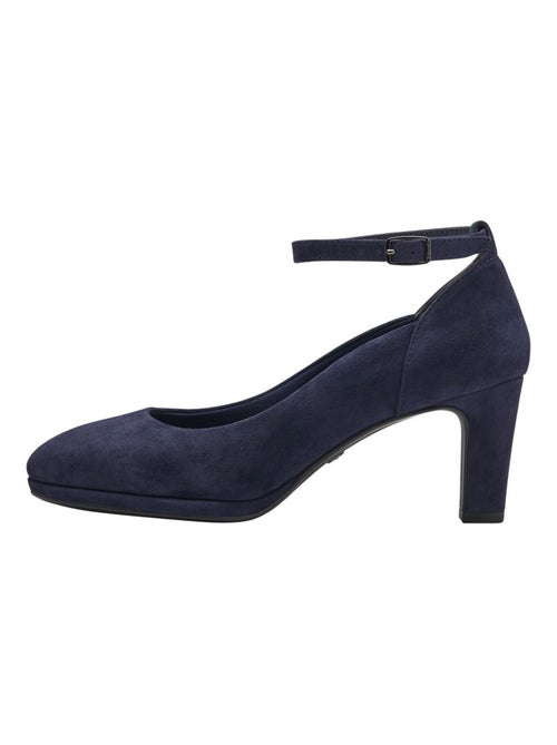 Escarpin à Talon Cuir Tamaris Essentials - Kiabi