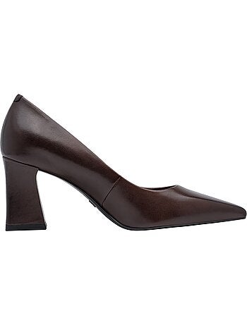 Escarpin à talon cuir tamaris