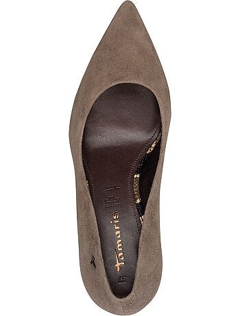 Escarpin à talon cuir tamaris