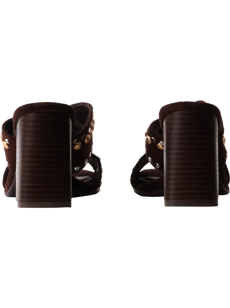 Escarpin à Talon Findlay Paris Marron - Kiabi