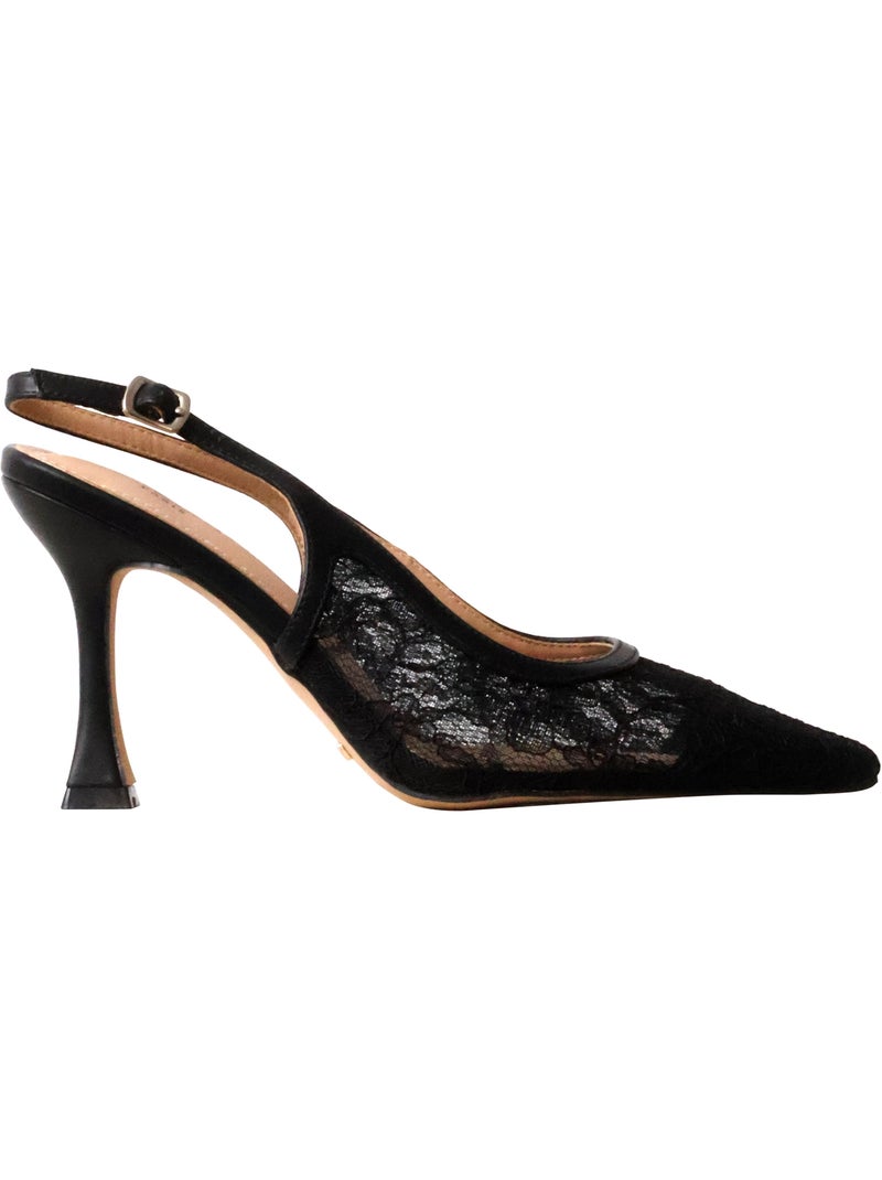 Escarpin à Talon Findlay Paris Noir - Kiabi