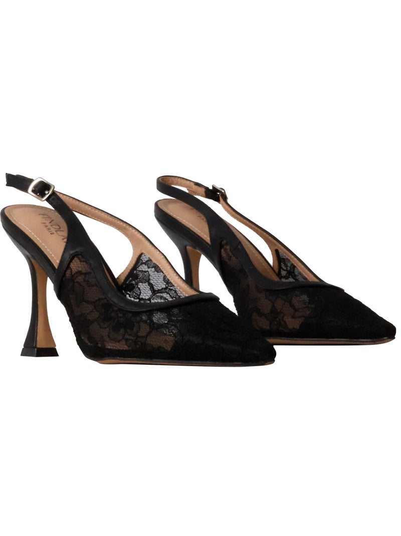 Escarpin à Talon Findlay Paris Noir - Kiabi