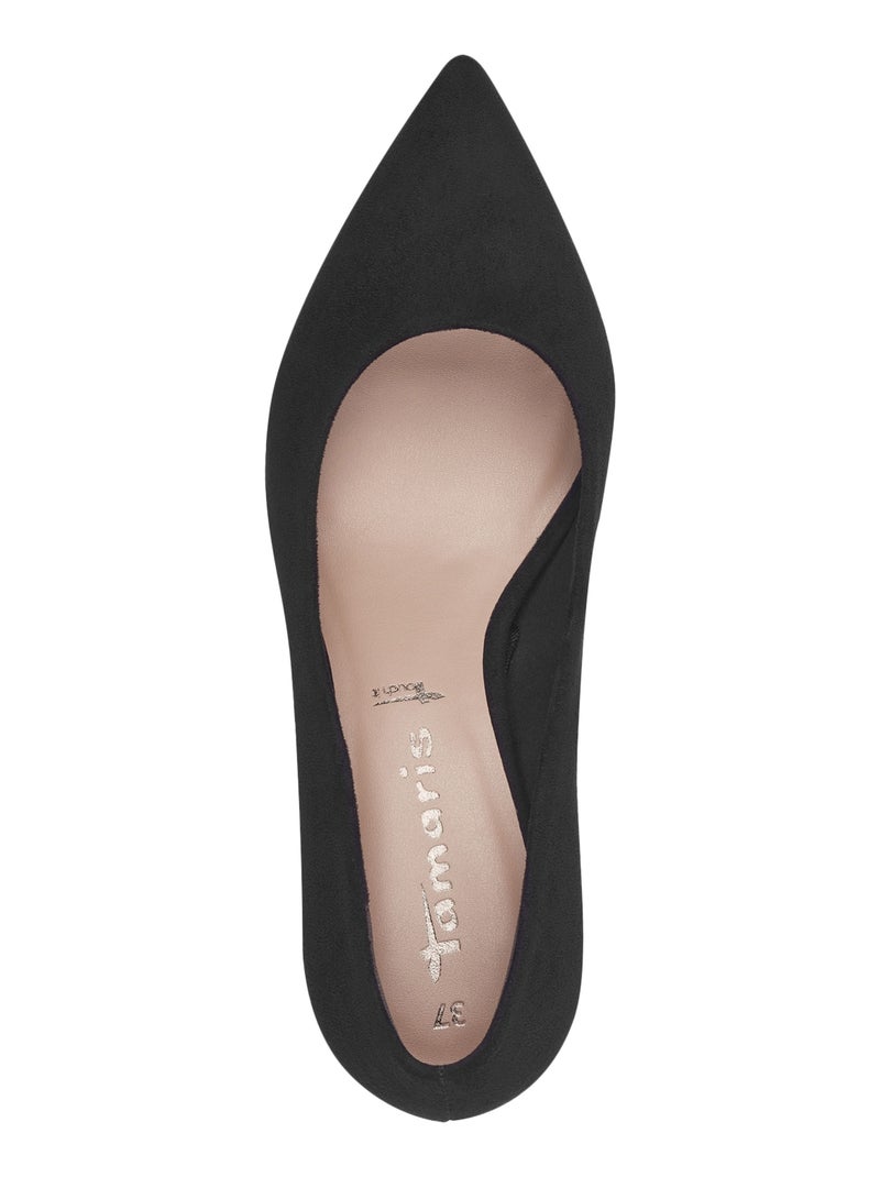 Escarpin à Talon Tamaris** Noir - Kiabi