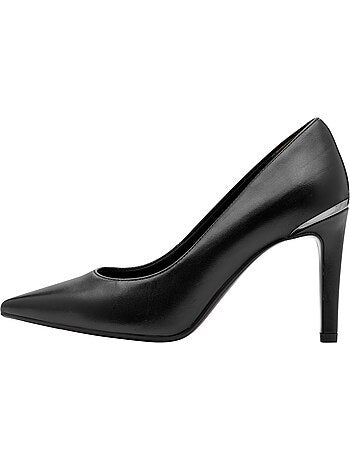 Escarpin cuir tamaris