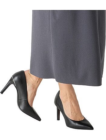 Escarpin cuir tamaris