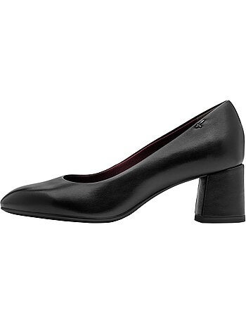 Escarpin cuir tamaris