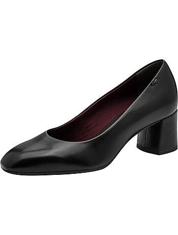 Escarpin cuir tamaris
