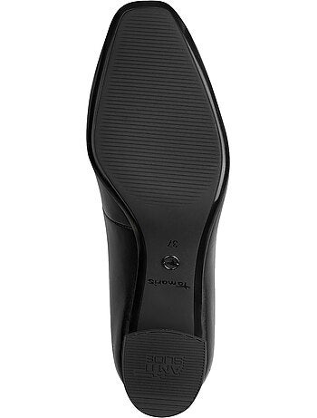 Escarpin cuir tamaris