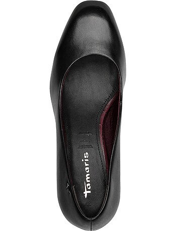 Escarpin cuir tamaris