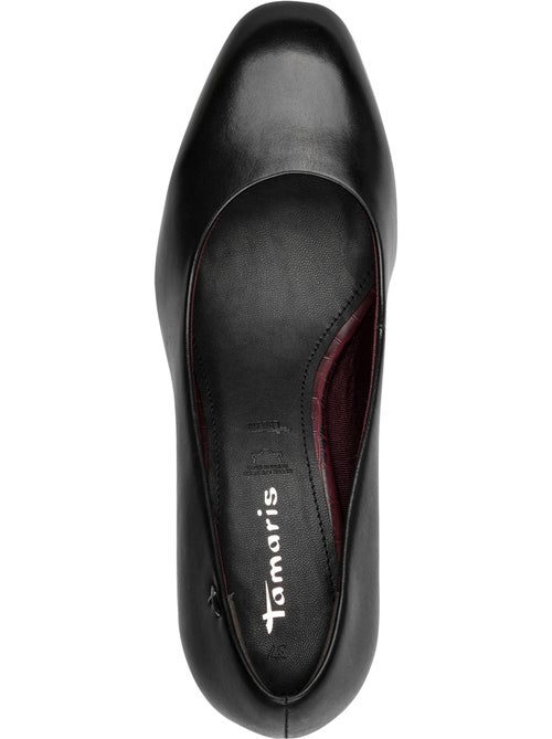 Escarpin cuir tamaris - Kiabi Escarpin cuir tamaris - Kiabi