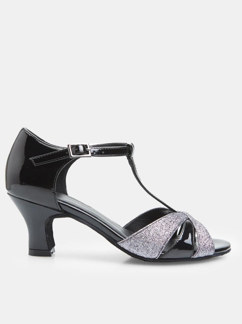 Escarpin Talons Noir Ouvert Escarpin Ouvert BATA Noir Femme Kiabi