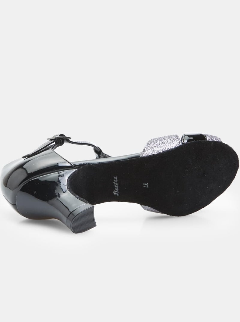 Escarpin ouvert bata Noir - Kiabi