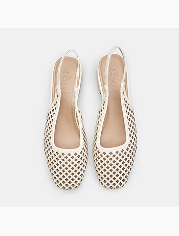 Escarpin slingback ajouré Bata