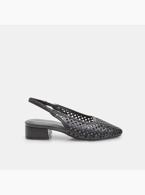 Escarpin slingback ajouré Bata - Kiabi