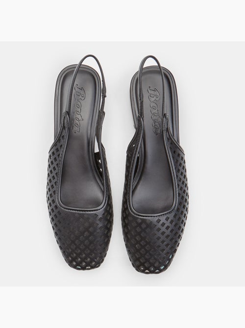 Escarpin slingback ajouré Bata - Kiabi