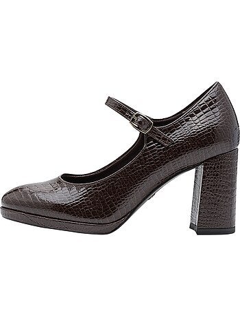 Escarpin talon à brides tamaris