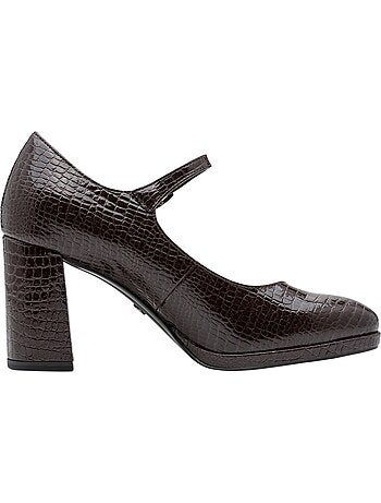 Escarpin talon à brides tamaris