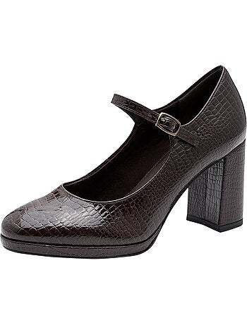 Escarpin talon à brides tamaris