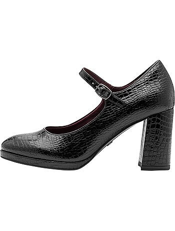 Escarpin talon à brides tamaris
