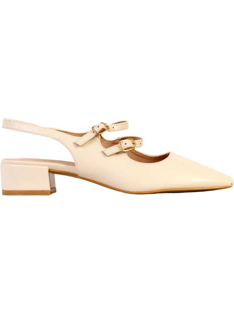 Escarpins à Bride Joia Beige - Kiabi