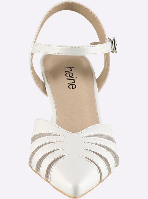 Escarpins à Bride Matière Synthétique - Taille Standard - helline - Kiabi