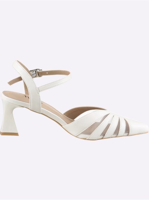 Escarpins à Bride Matière Synthétique - Taille Standard - helline - Kiabi