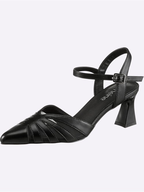 Escarpins à Bride Matière Synthétique - Taille Standard - helline - Kiabi