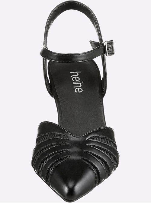 Escarpins à Bride Matière Synthétique - Taille Standard - helline - Kiabi