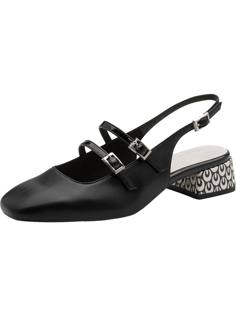 Escarpins à Brides Tamaris Noir - Kiabi