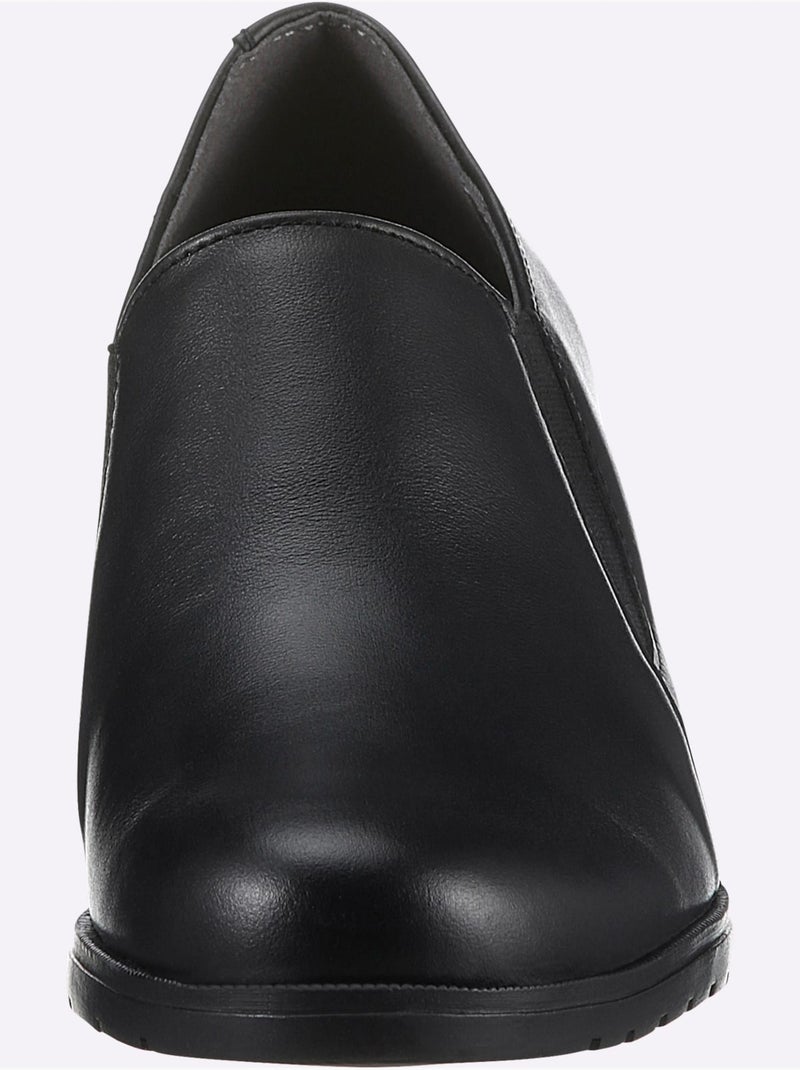 Escarpins à Front Haut De Fabrication Portugaise - Taille Standard - helline Noir - Kiabi