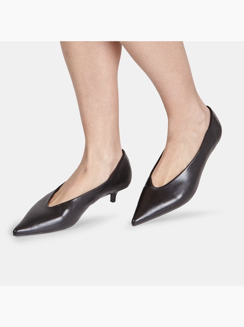 Escarpins à talon bas et bout pointu - Kiabi