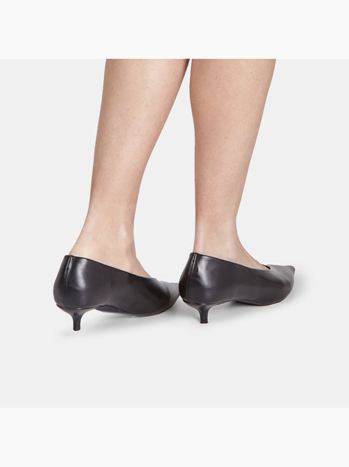 Escarpins à talon bas et bout pointu - Kiabi