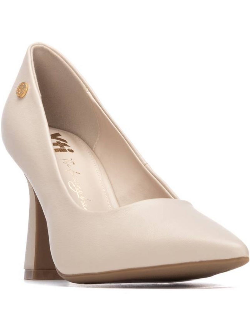 Escarpins à talon Beige - Kiabi