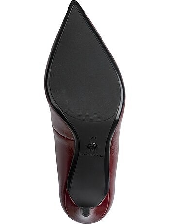 Escarpins a talon cuir tamaris