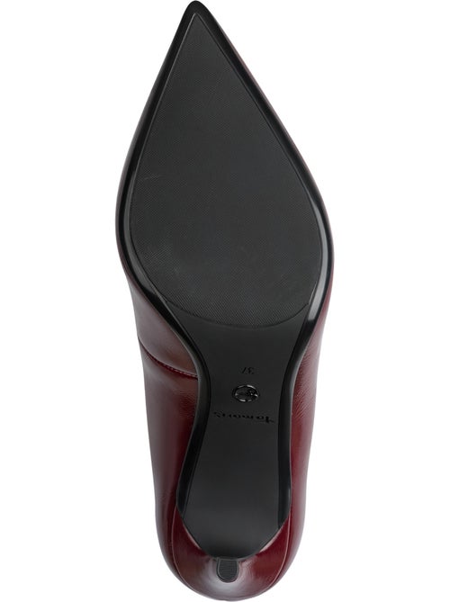 Escarpins a talon cuir tamaris - Kiabi Escarpins a talon cuir tamaris - Kiabi