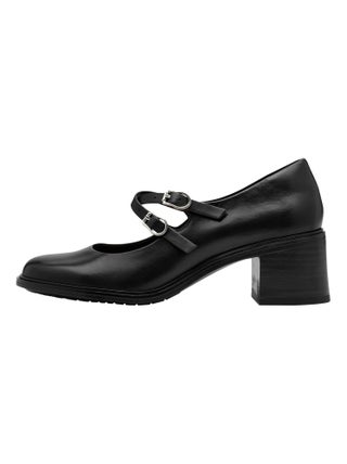 Escarpins A Talon Cuir Tamaris