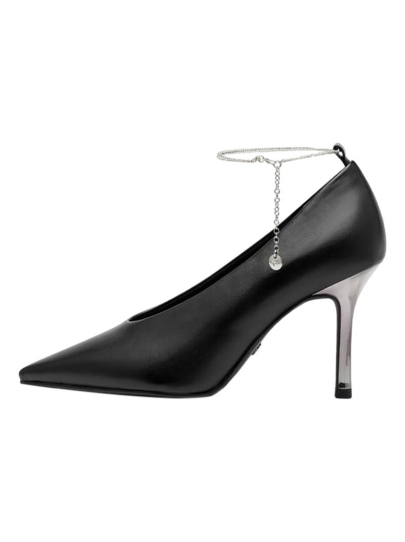 Escarpins A Talon Tamaris Noir - Kiabi