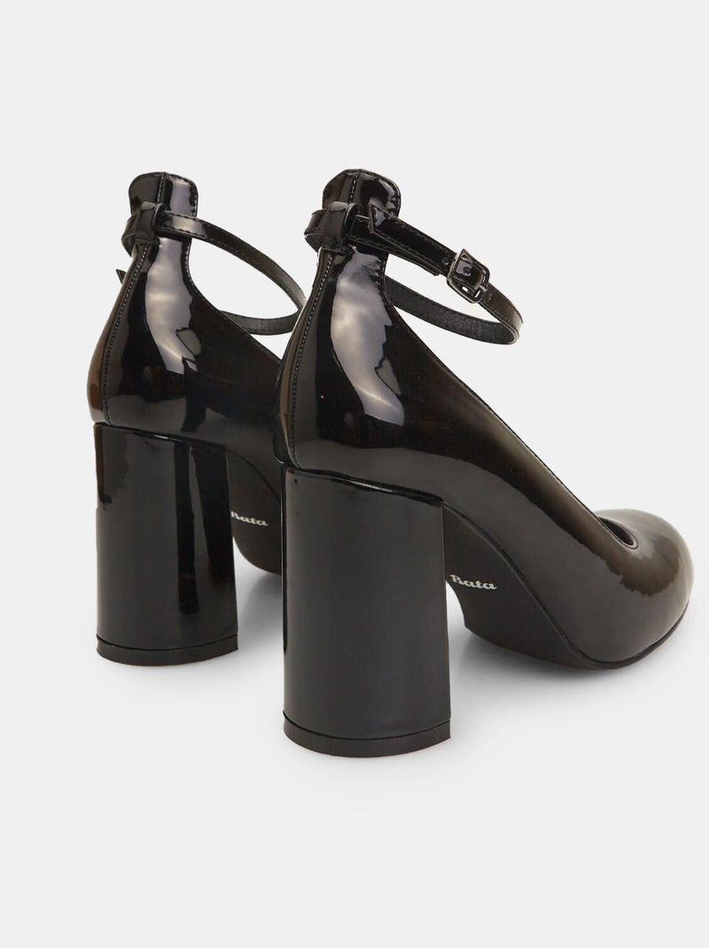 Escarpins avec bride BATA Noir - Kiabi