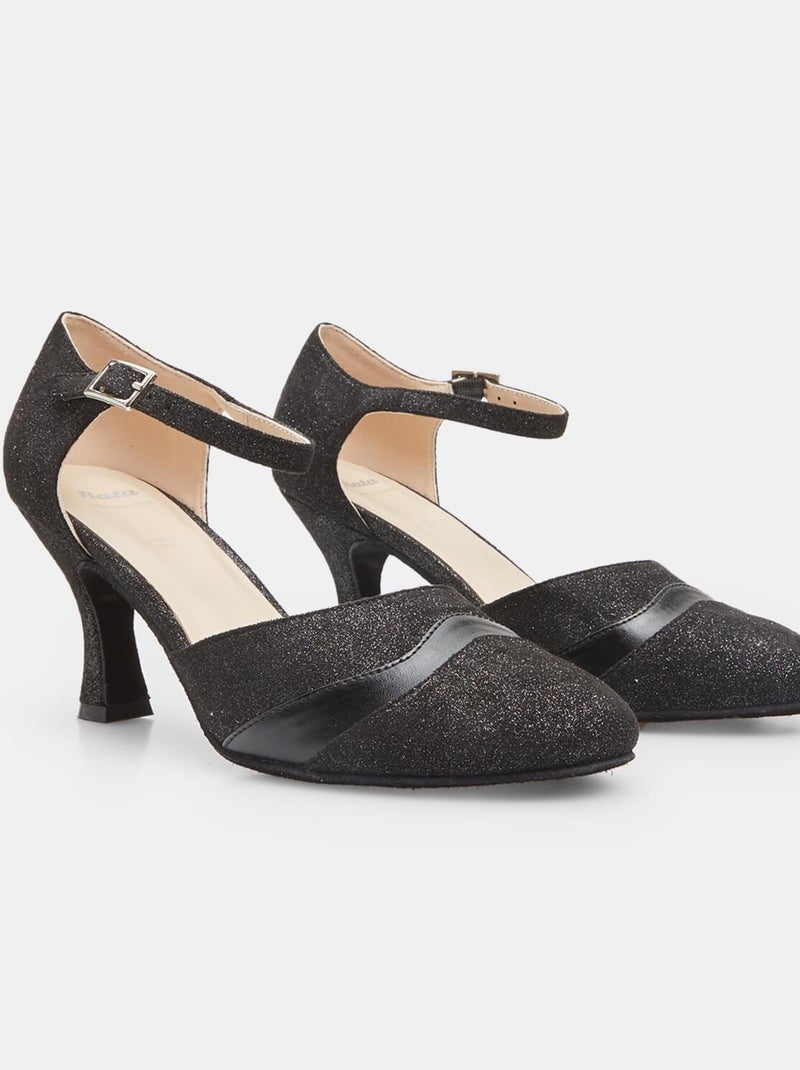 Escarpins avec lanière à la cheville bata Noir - Kiabi