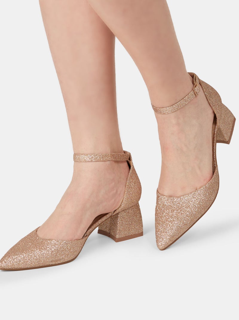 Escarpins avec talon de 5,5 cm BATA Beige - Kiabi