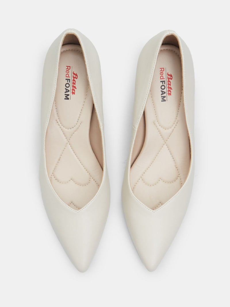 Escarpins avec talon de 6 cm BATA Beige - Kiabi