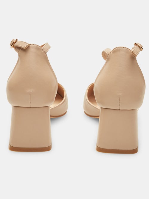 Escarpins avec talon large et bride BATA - Kiabi