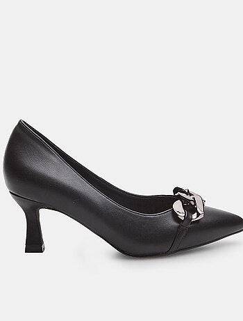 Escarpins avec talon moyen et chaîne bata