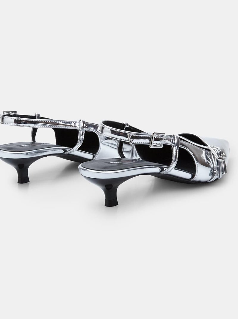 Escarpins  Bata Red Label Argent - Kiabi