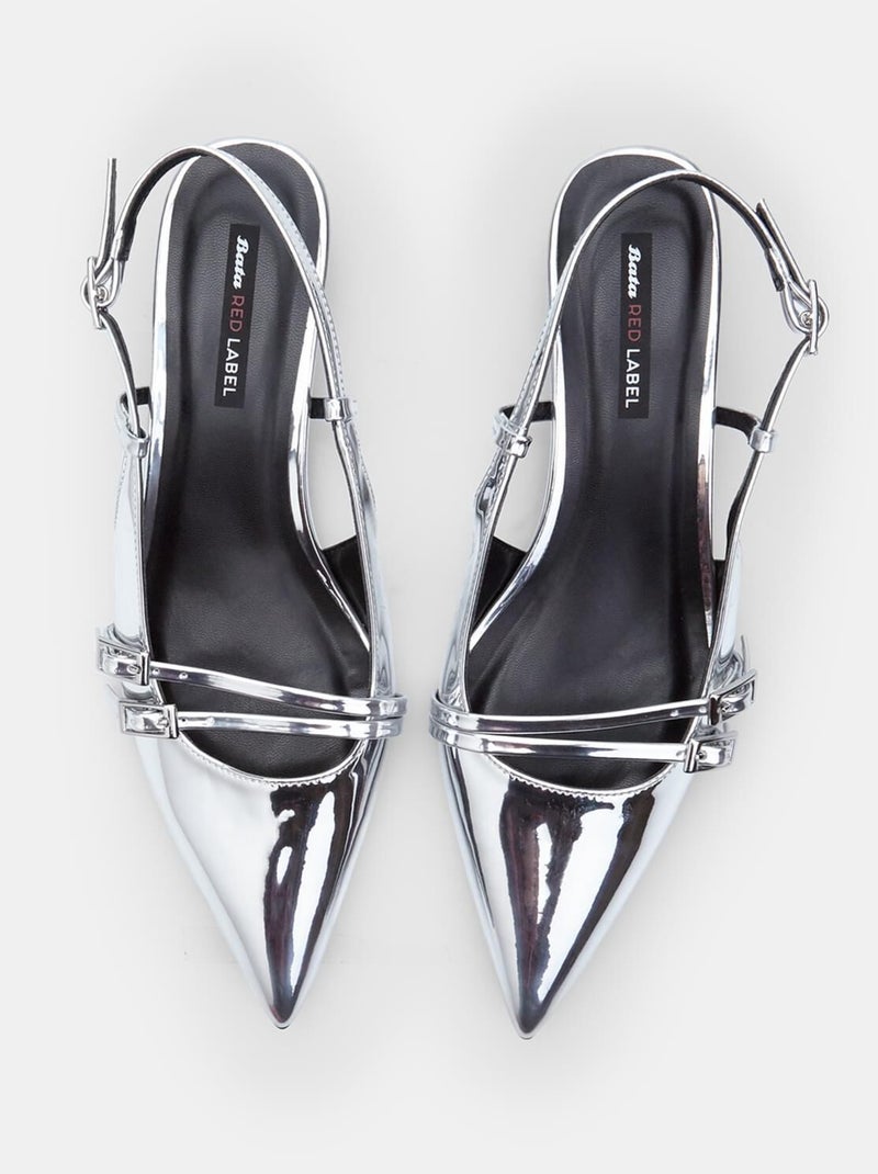 Escarpins  Bata Red Label Argent - Kiabi