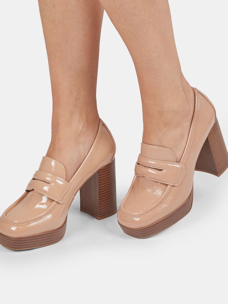 Escarpins Bata Red Label Rose - Kiabi