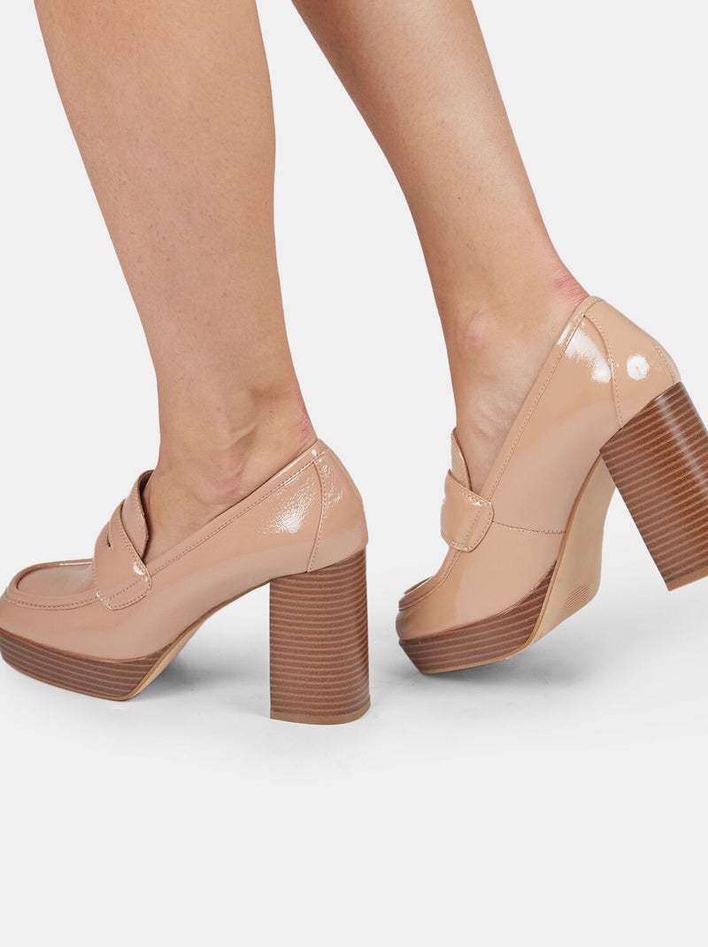 Escarpins Bata Red Label Rose - Kiabi