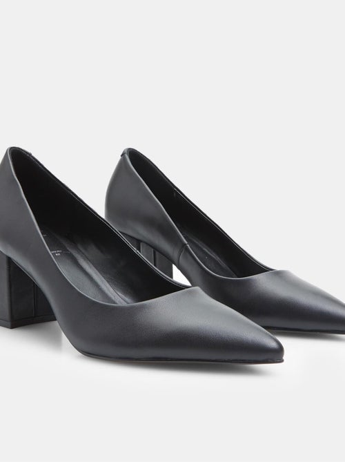 Escarpins classiques en cuir BATA - Kiabi