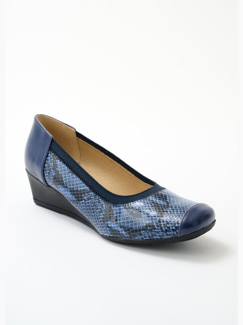 Escarpins compensés grande largeur - Afibel - Kiabi