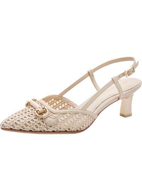 Escarpins Cuir à Talon Tamaris - Kiabi